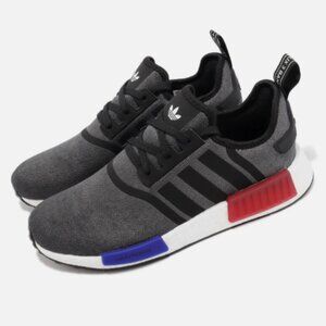 Adidas Originals NMD R1 Core Black Blue Red Mens Running Sneakers